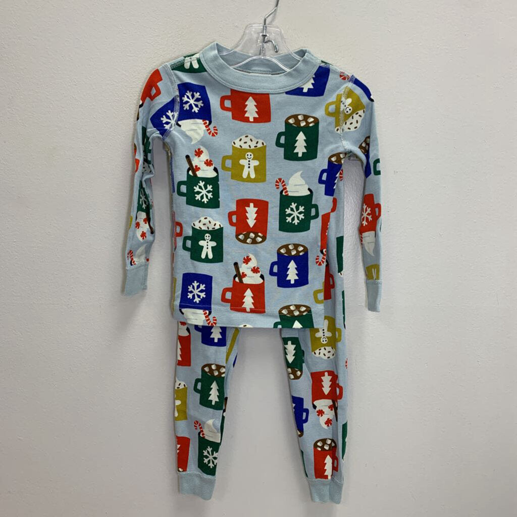 3T: Long John Pajama Set - Hot Cocoa