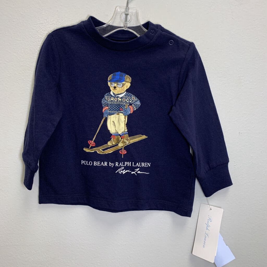 9M: Long Sleeve Tee - Polo Bear NWT
