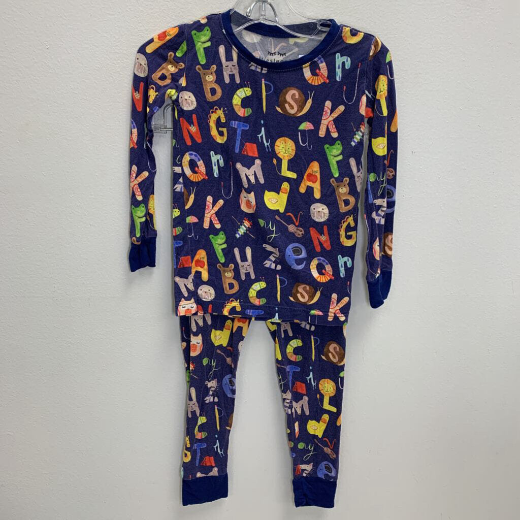 2T: Pajama Set - Alphabet Friends