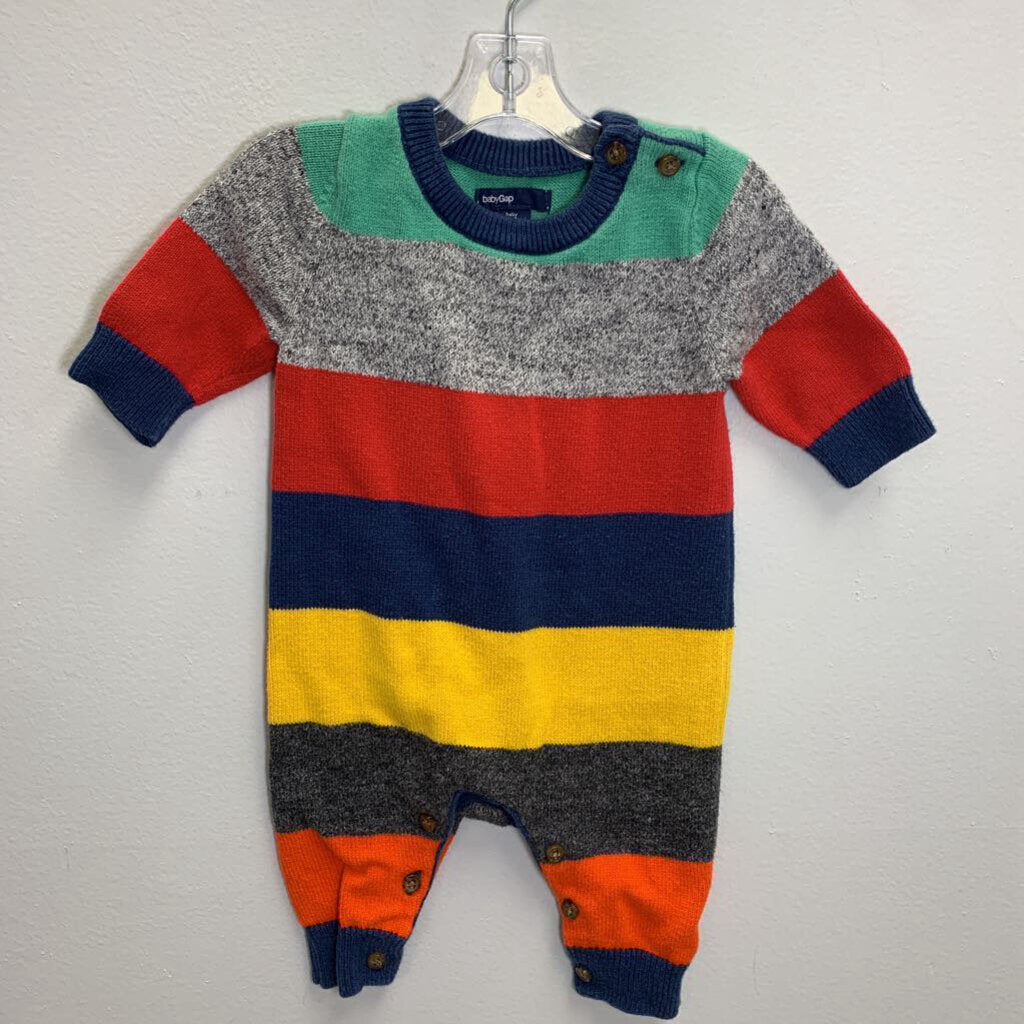 0-3M: Knit Romper