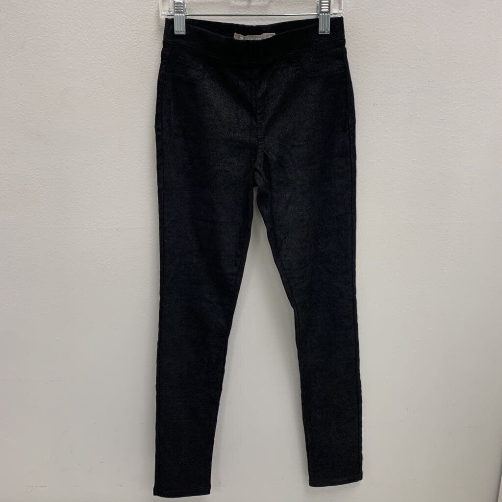 10: Faux Suede Shimmer Pull On Pants