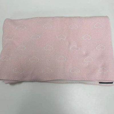 Knit Blanket - Hearts