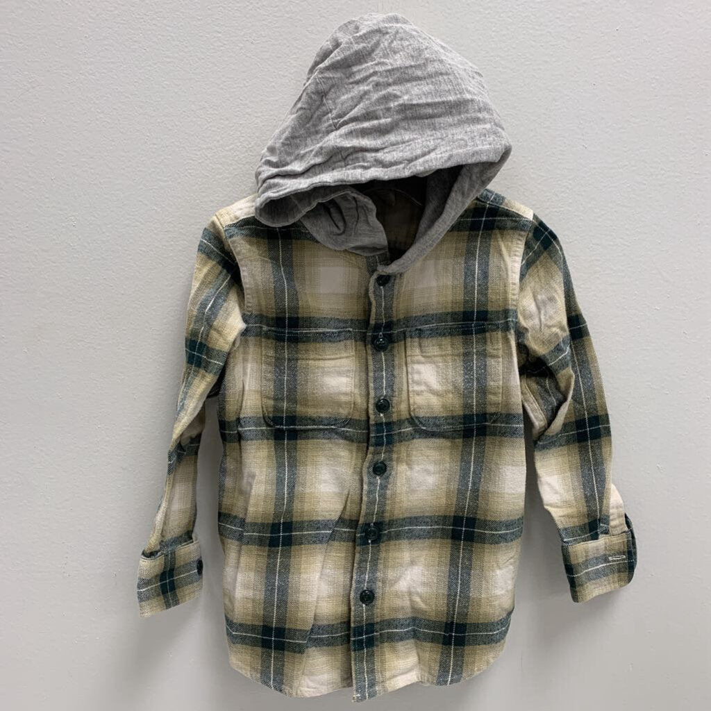 4: Hooded Flannel Shirt