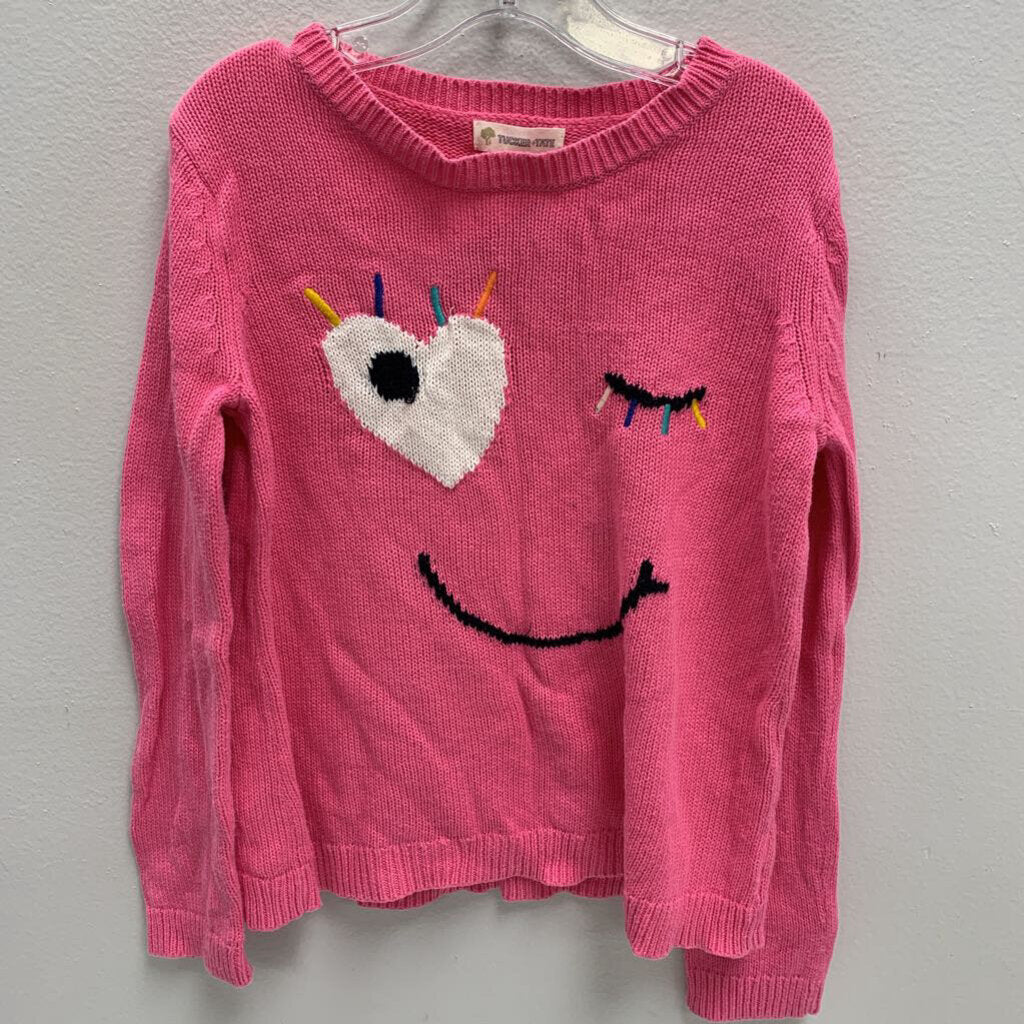7: Knit Sweater - Heart Eyes