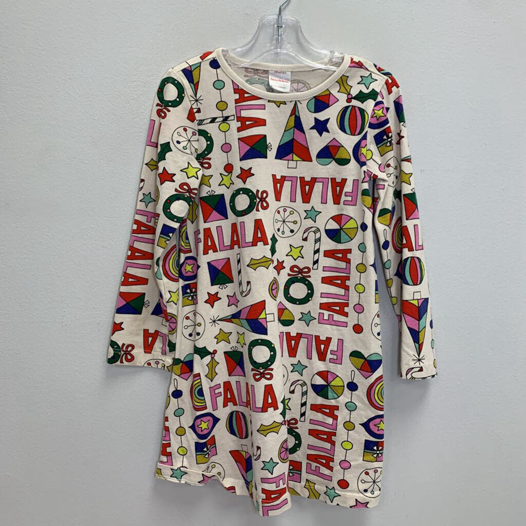 5: Holiday Print Dress