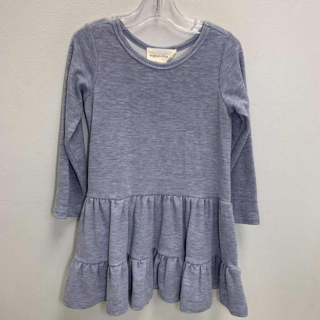 4: Drop Waist Tiered Ruffle Dress