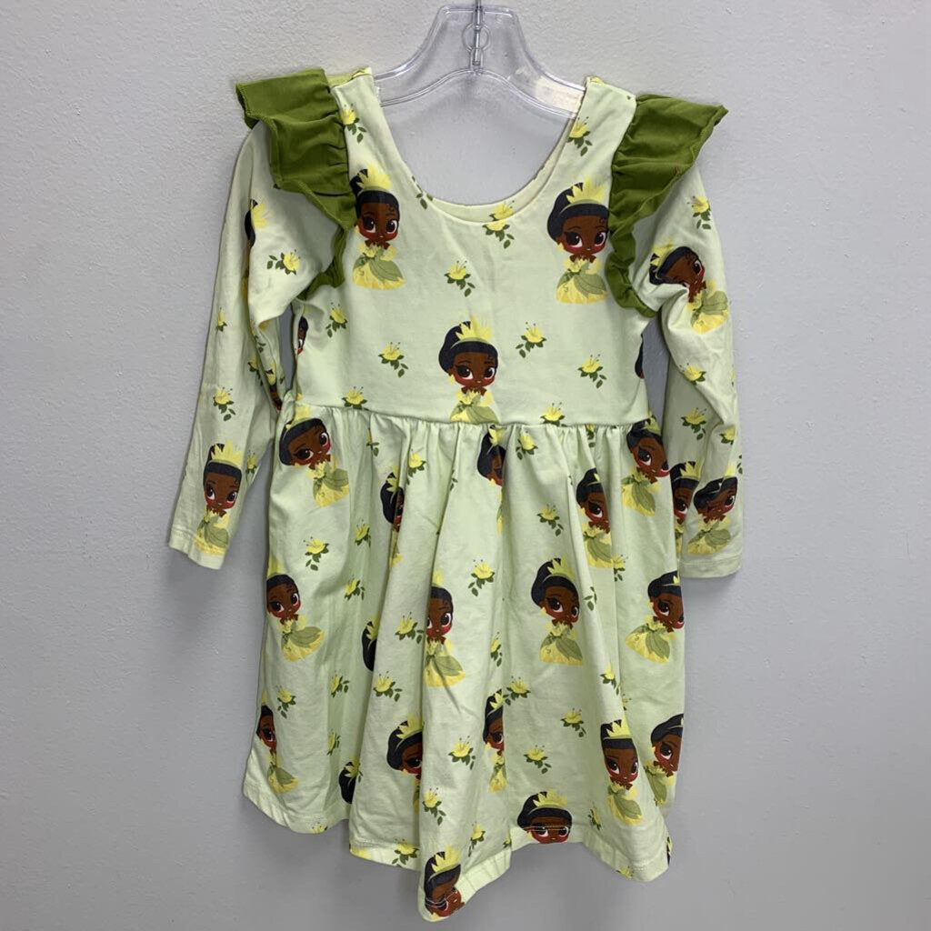 5T: Double Ruffle Let's Dance Dress - Disney Tiana