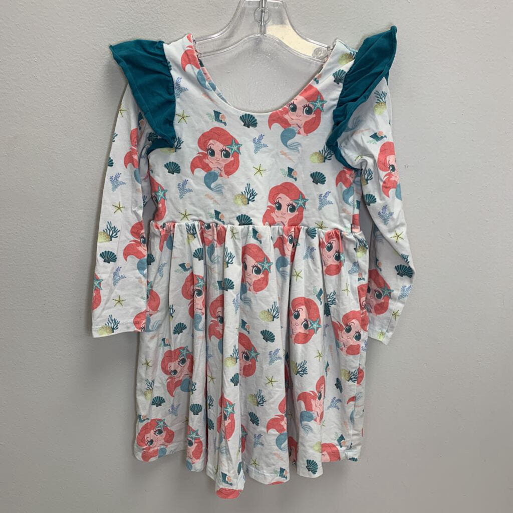 5T: Double Ruffle Let's Dance Dress - Disney Ariel