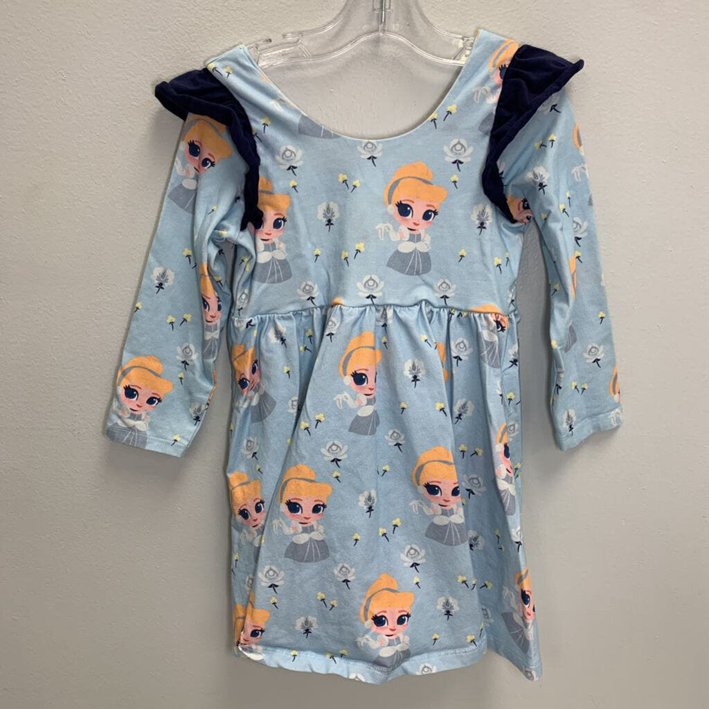5T: Double Ruffle Let's Dance Dress - Disney Cinderella