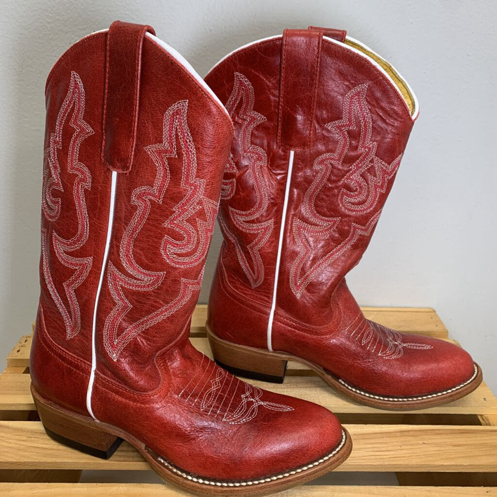 4: Genuine Leather Rodeo Boots - NWOT