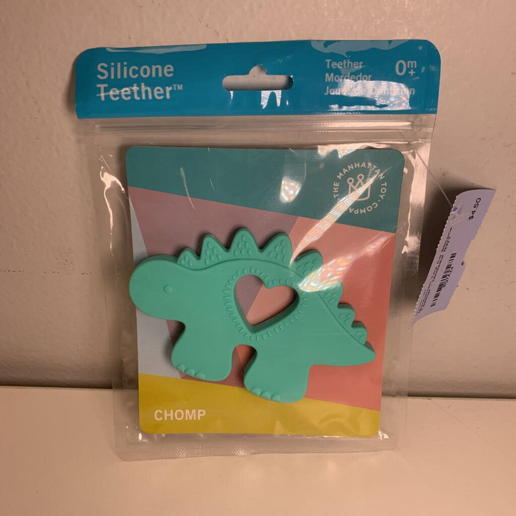 Silicone Teether - Dinosaur NWT