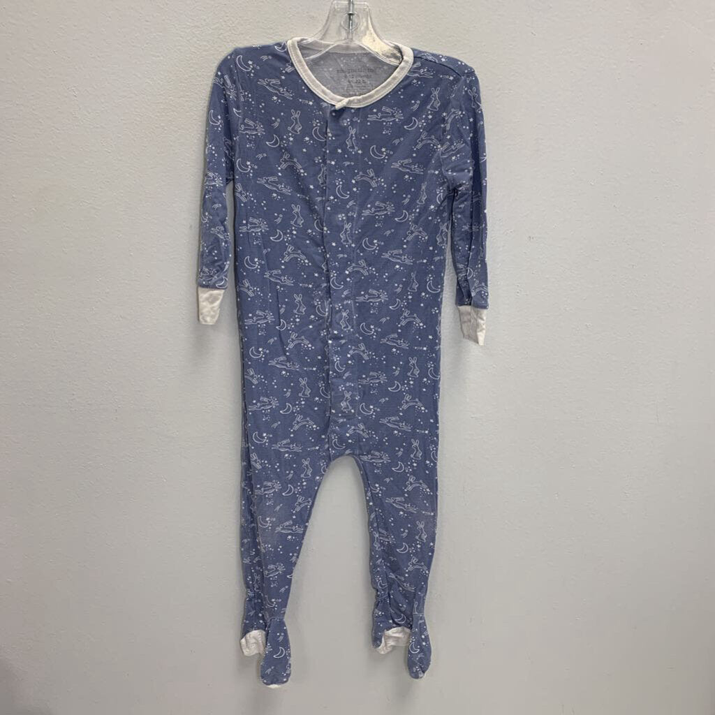 9-12M: Magnetic Modal Footie - Bunny Moon