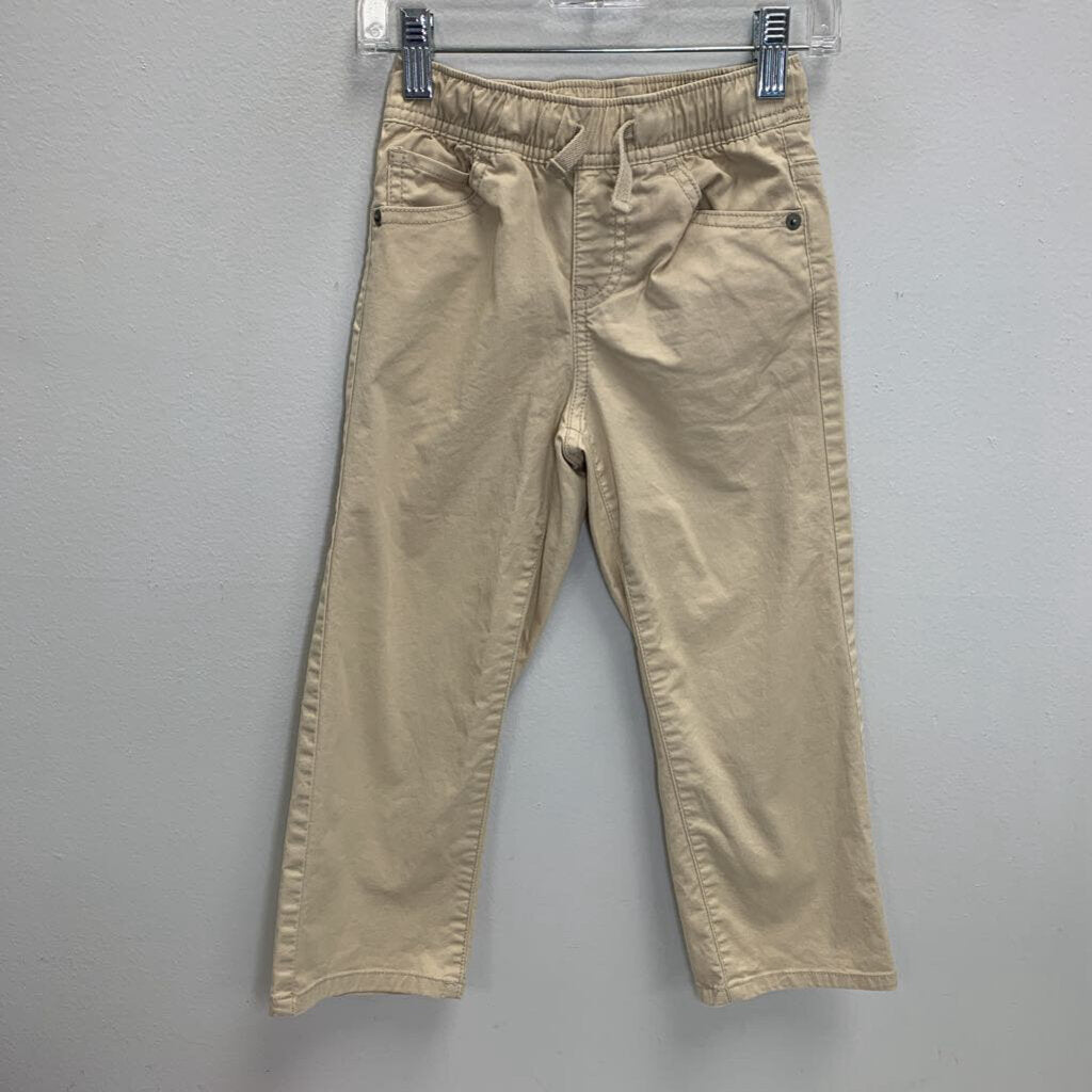 4T: Chino Pants w/ Drawstring Waistband