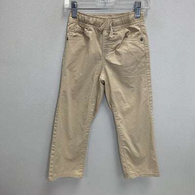 4T: Chino Pants w/ Drawstring Waistband