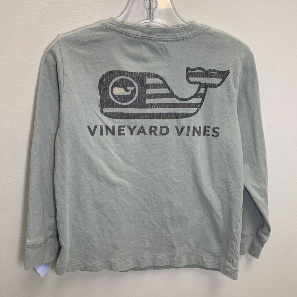 4T: Long Sleeve Pocket T-Shirt