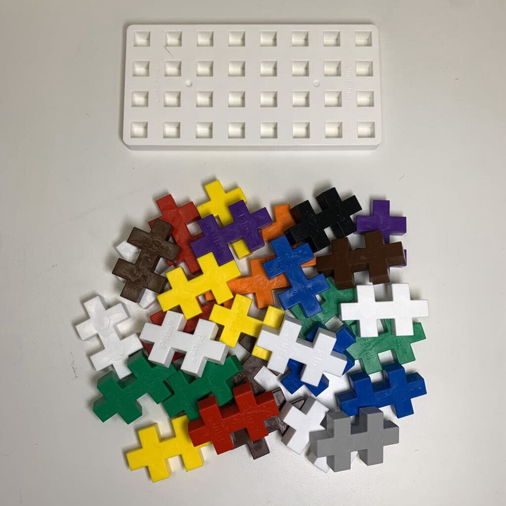 30 Building Blocks + Base Plates