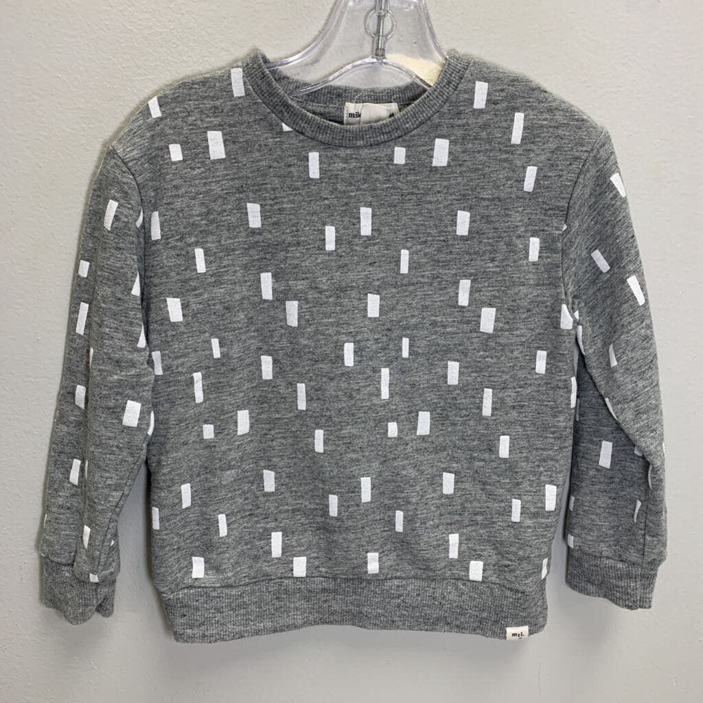 3Y: Crewneck French Terry Sweatshirt - Blocks