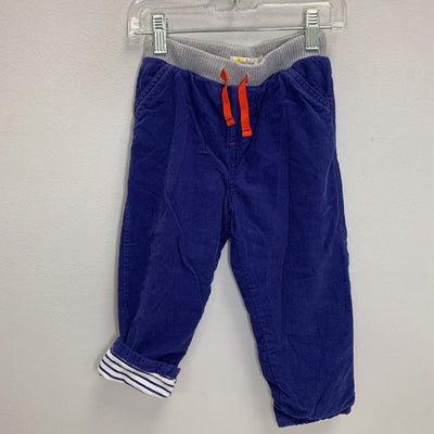 2-3Y: Corduroy Pants Cotton Lined - Embroidered Star