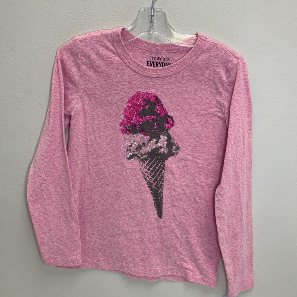 10: Long Sleeve Embellished T-Shirt - Ice Cream