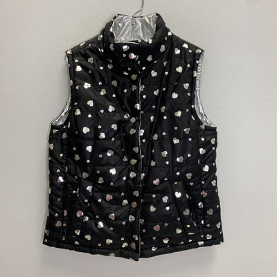 6X: Reversible Puffer Vest - Hearts