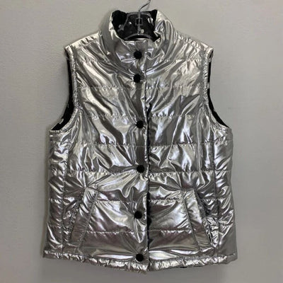 6X: Reversible Puffer Vest - Hearts