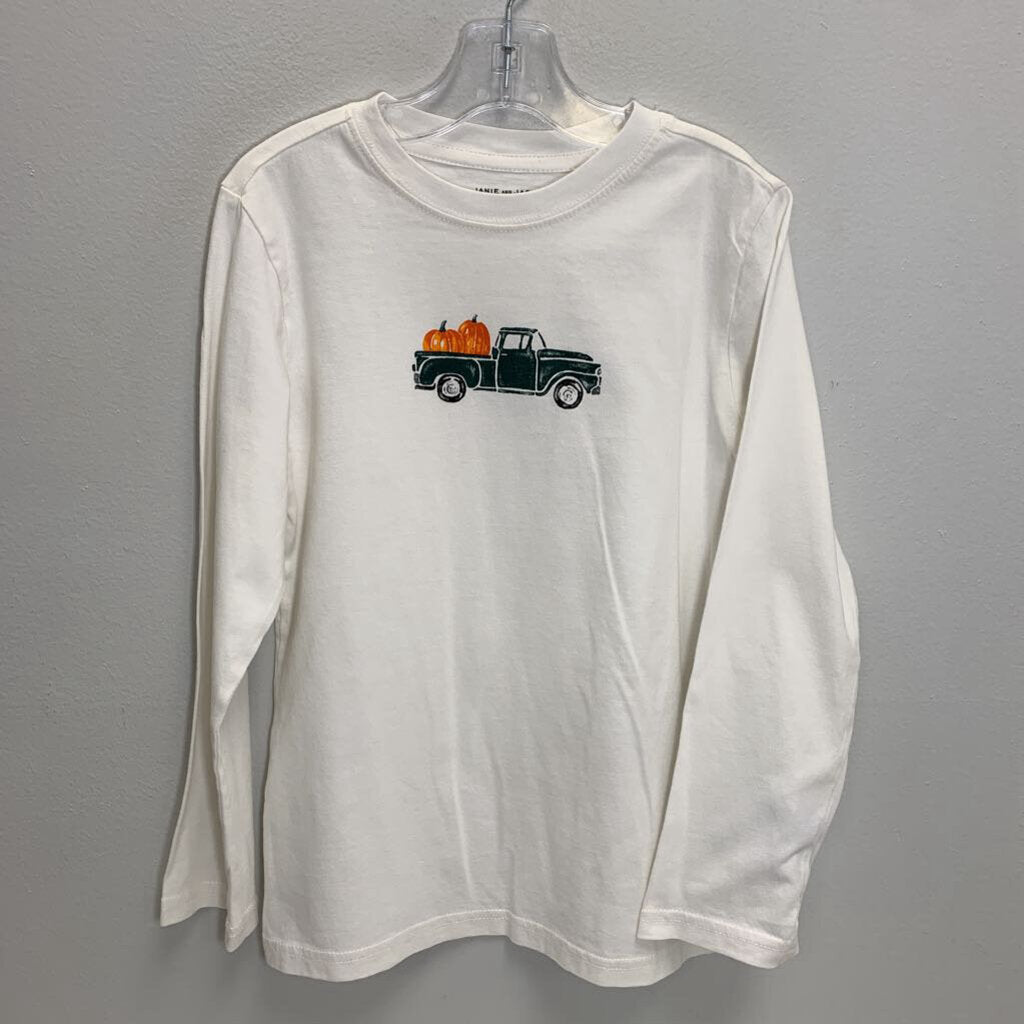 7: Long Sleeve T-Shirt - Pumpkin Truck