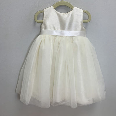 18M: Sleeveless Dress, Tulle Bottom, Ribbon Waist