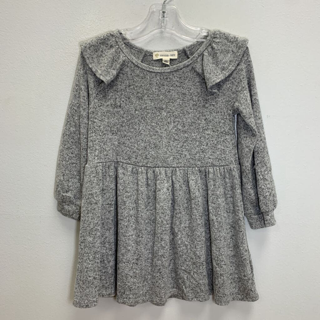 2: Double Ruffle Knit Dress