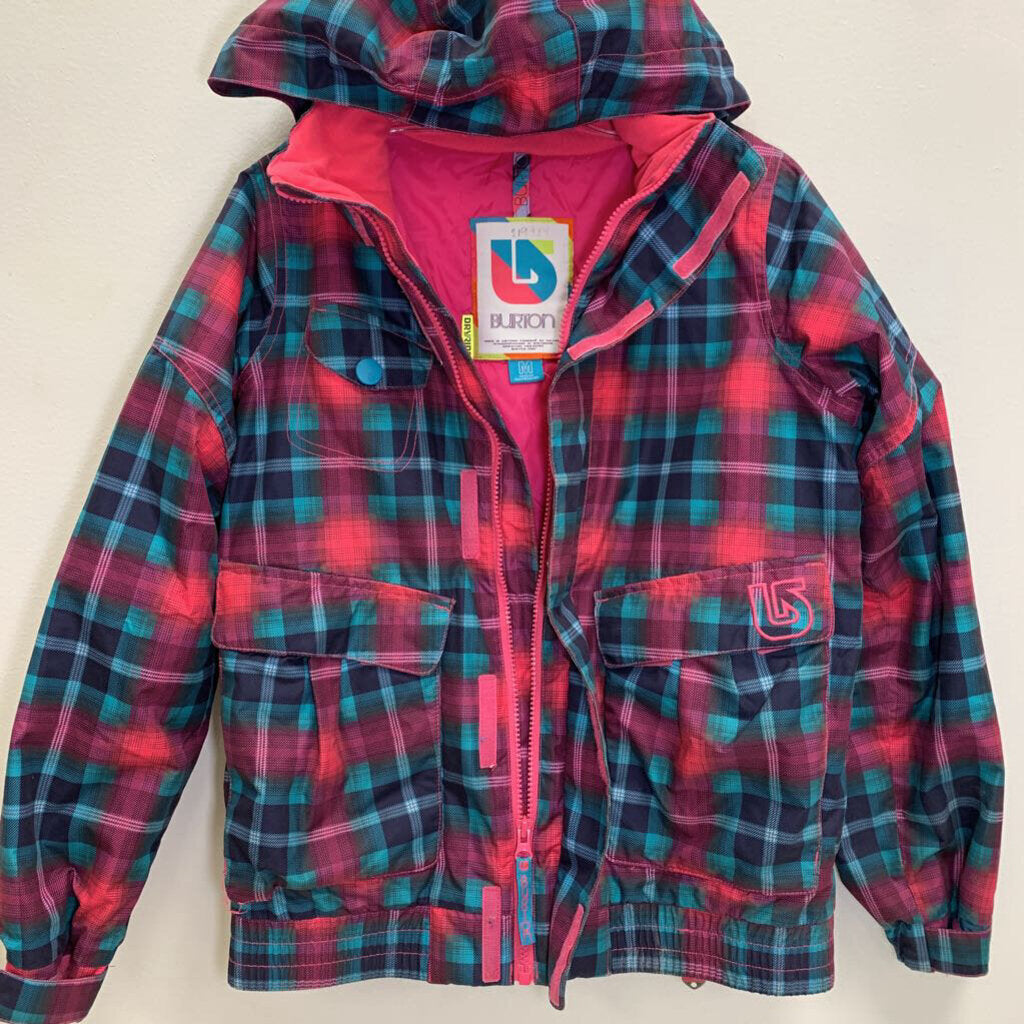 10-12: DryRide Snow Ski Jacket - Plaid