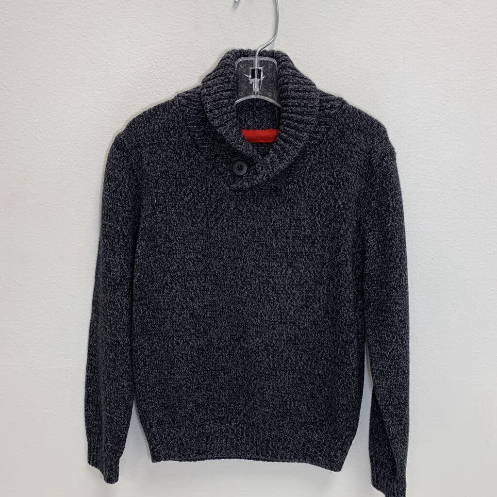 5-6: Knit Shawl Collar Sweater