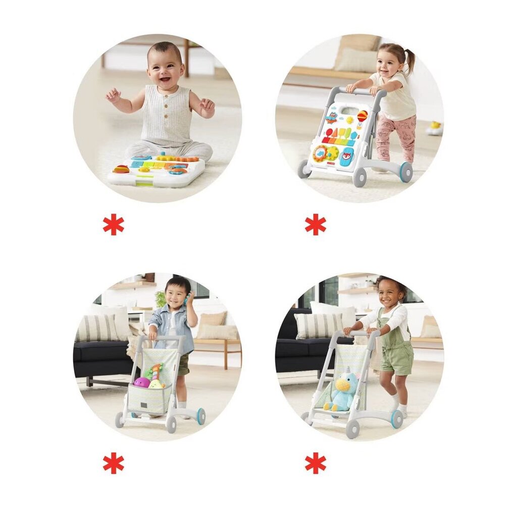 Explore & More Grow Along 4-in-1 Walker Toy