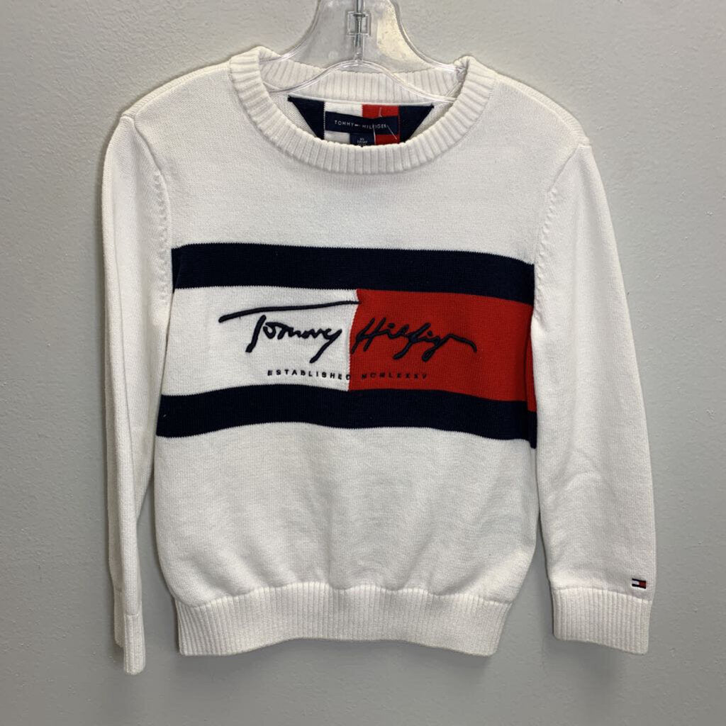 4-5: Crewneck Sweater - Heritage Flag Logo