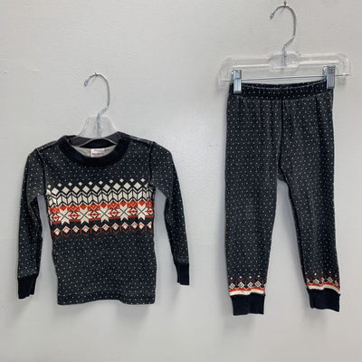 3T: Long Johns Pajamas - Fair Isle
