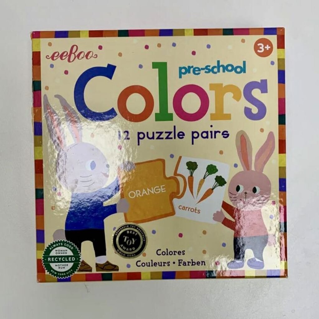 Pre-School Colors Puzzle