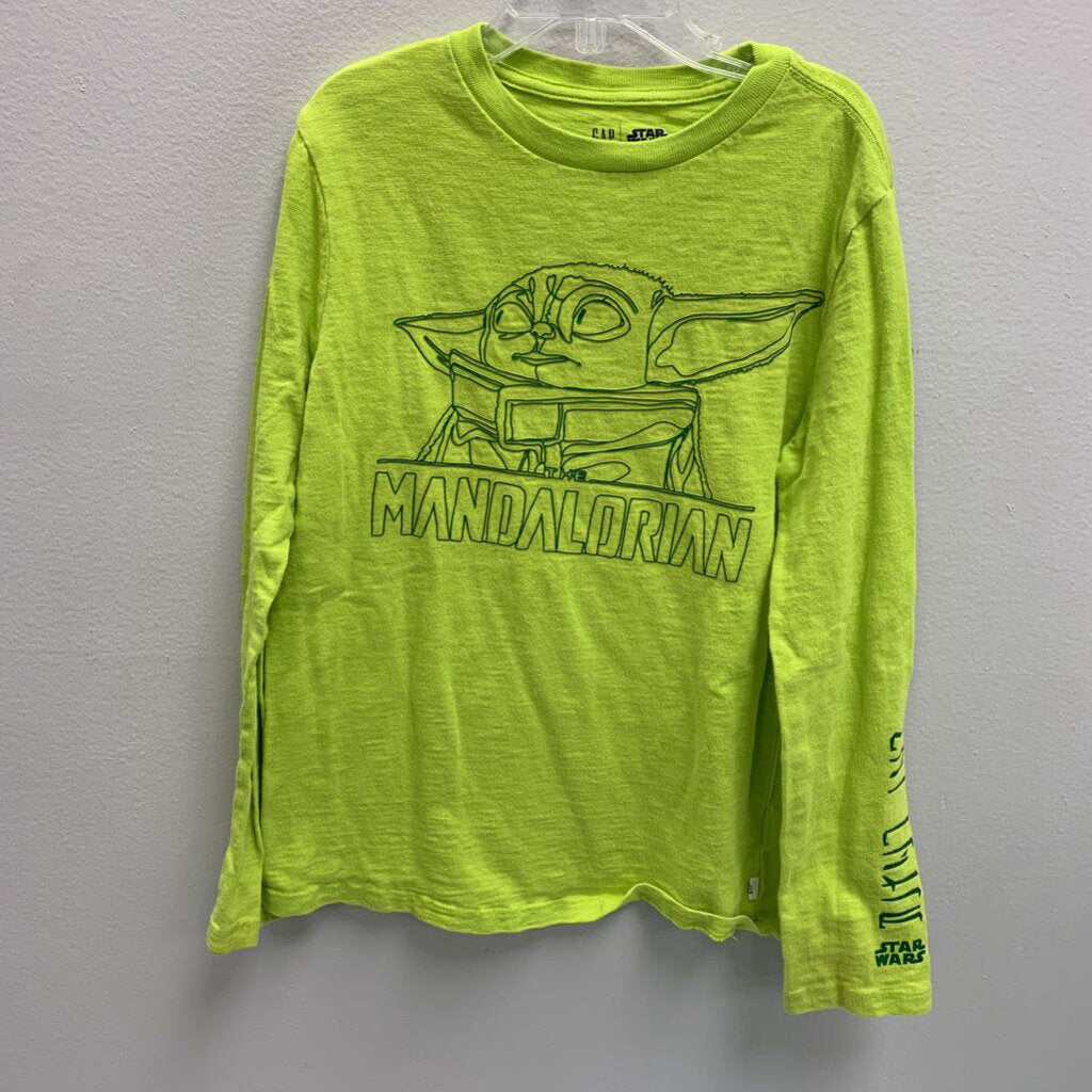 8: Long Sleeve Graphic T-Shirt - Mandalorian Grogu