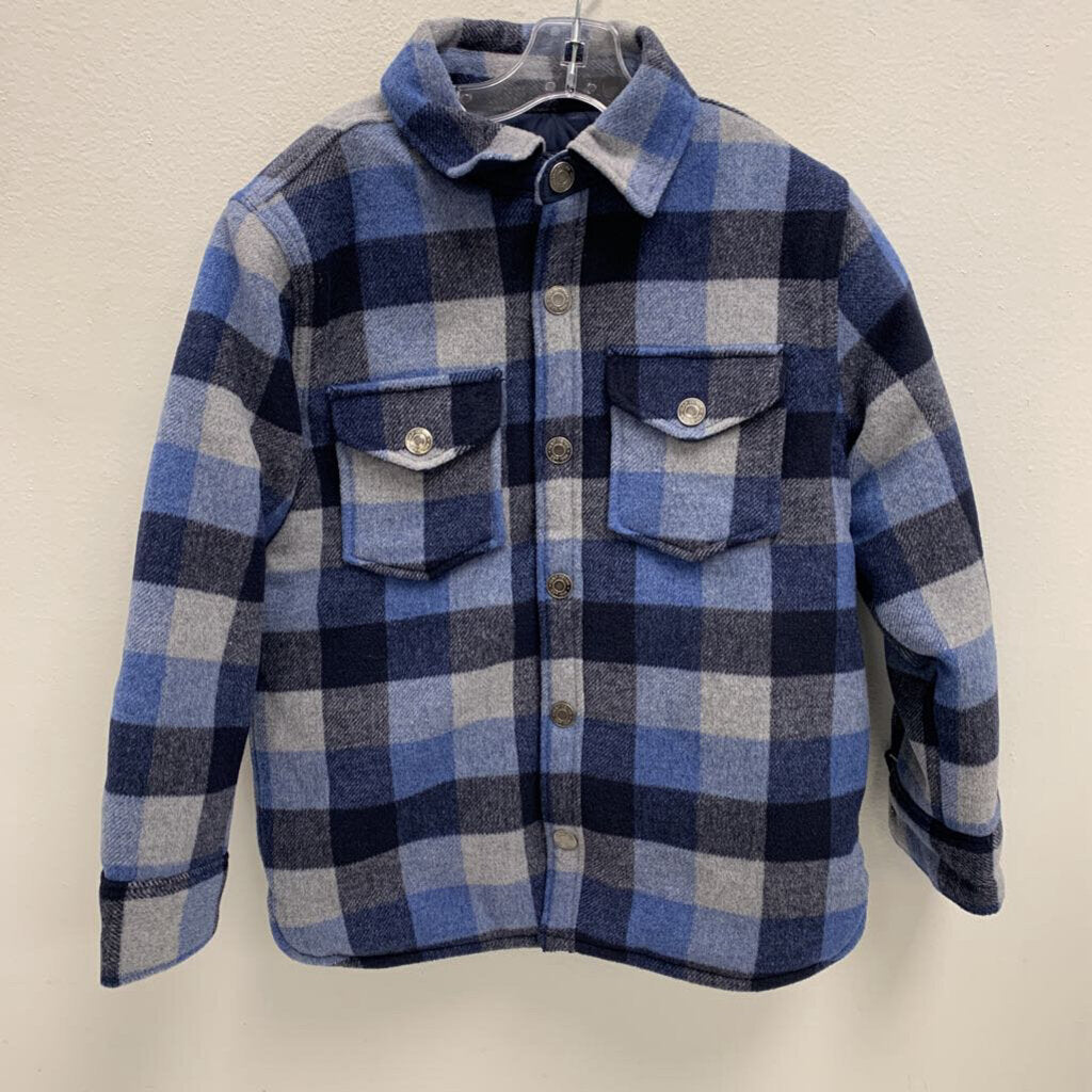 8: Plaid Flannel Jacket - Quilted Lining