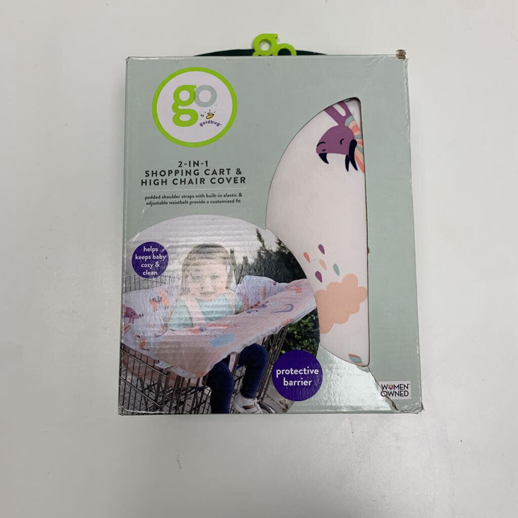 2-in-1 Shopping Cart & High Chair Cover - NIB