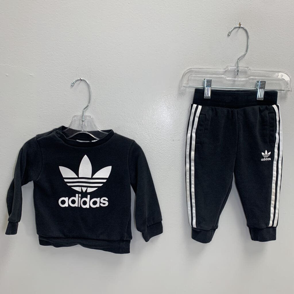 12M: Crewneck Sweatshirt + Joggers Set
