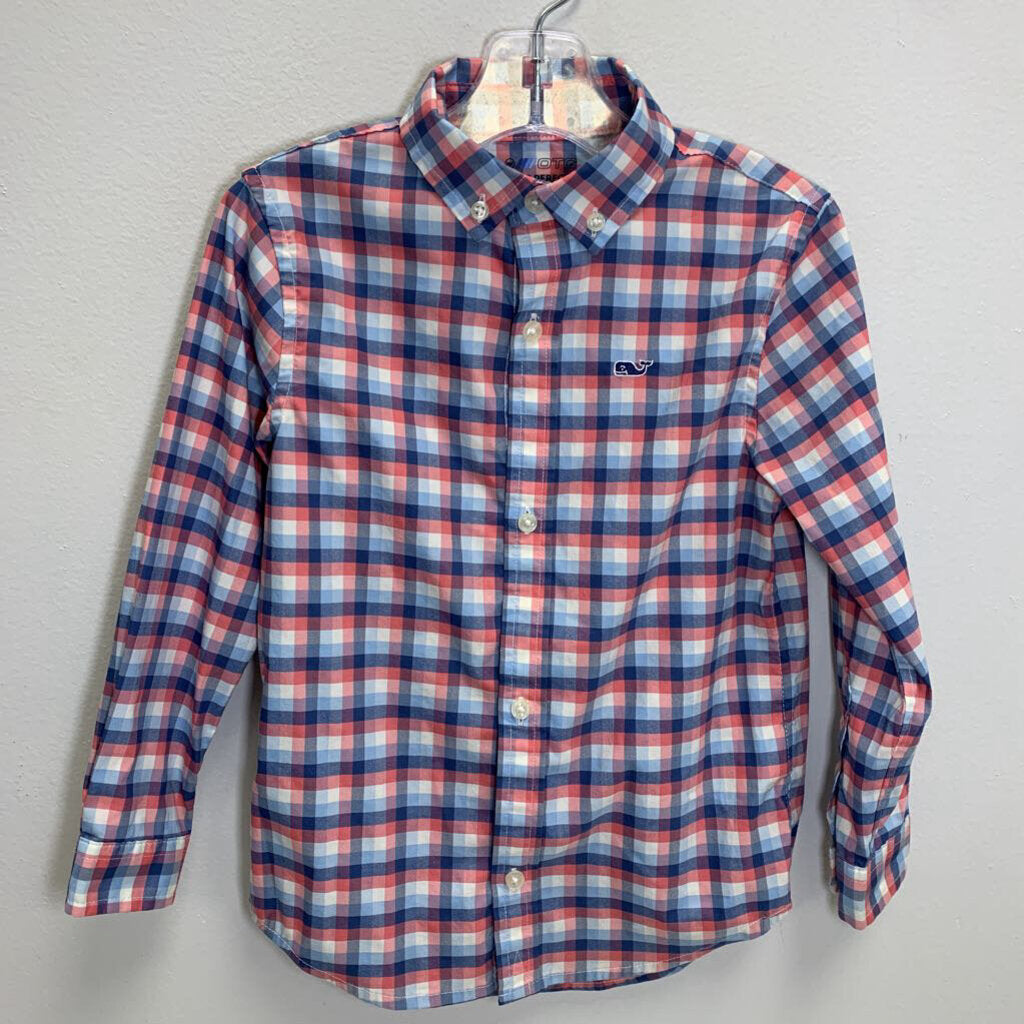 12-14: Plaid On-The-Go-Performance Shirt