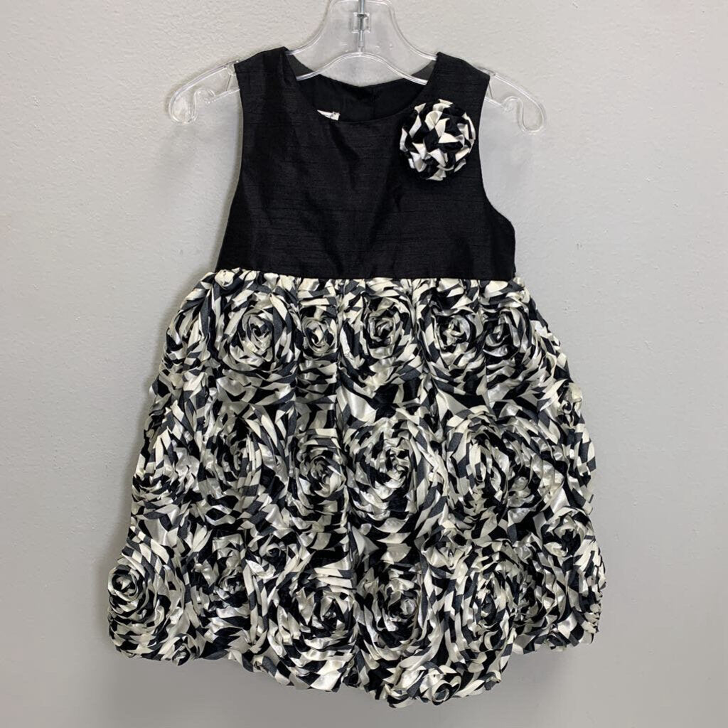 3T: Floral Taffeta Special Occasion Dress