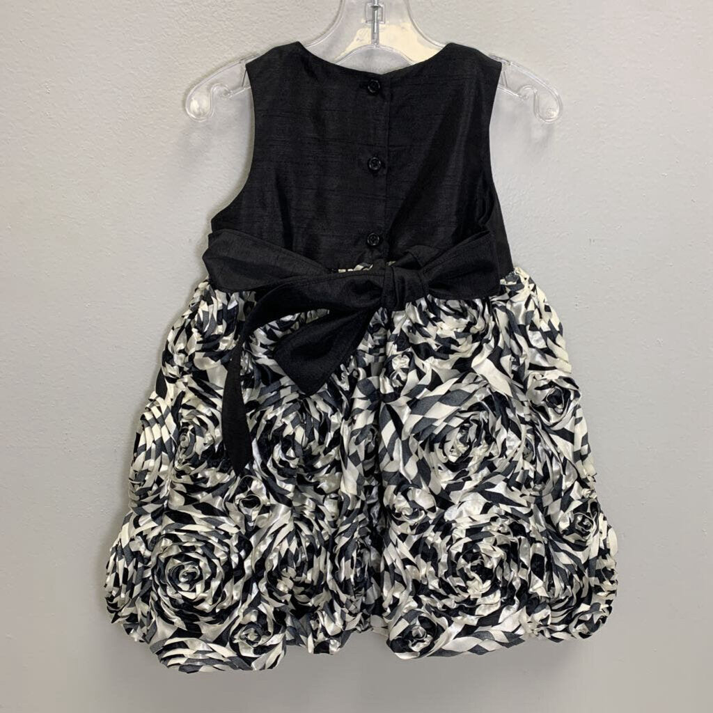 3T: Floral Taffeta Special Occasion Dress