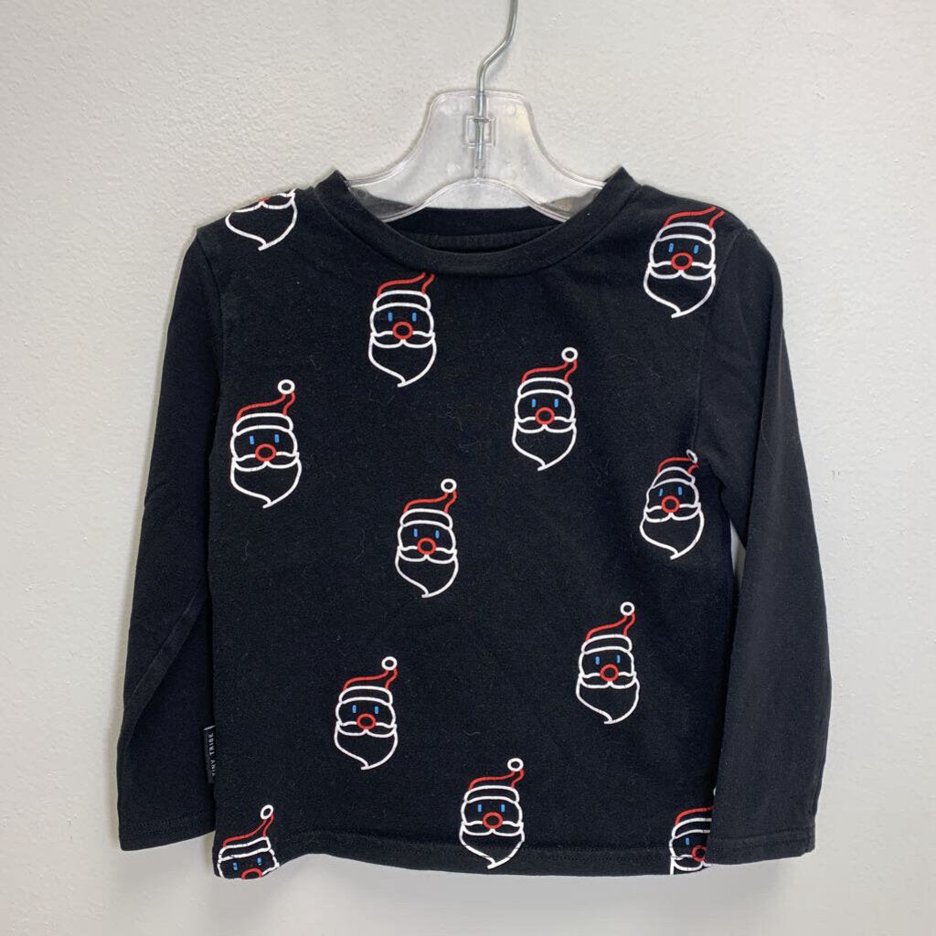 3T: Long Sleeve T-Shirt - Santa