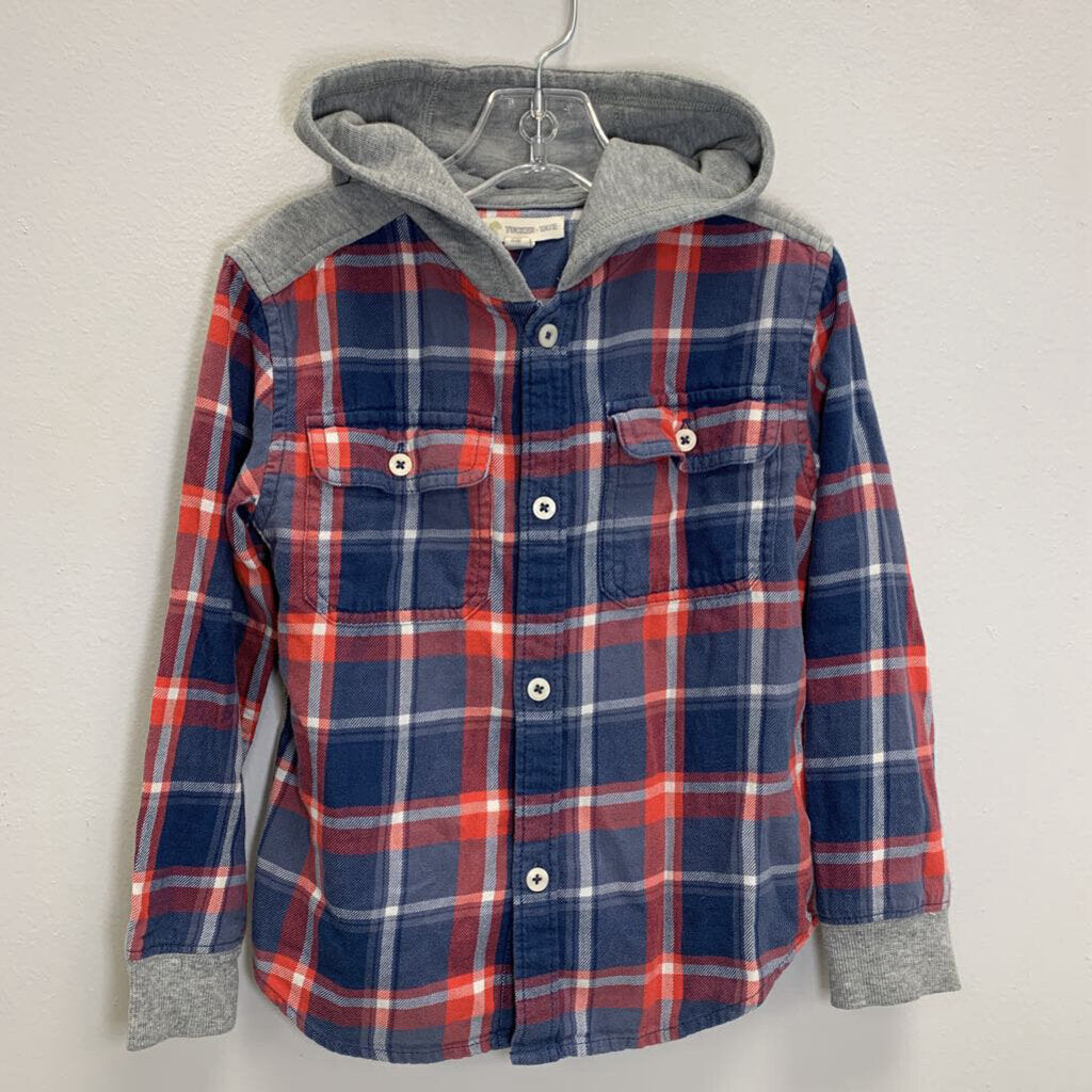 4: Hooded Flannel Shirt