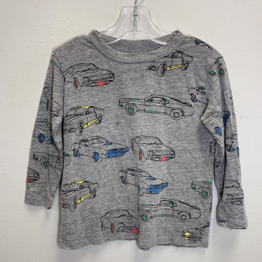 4: Long Sleeve Graphic T-Shirt - Cars