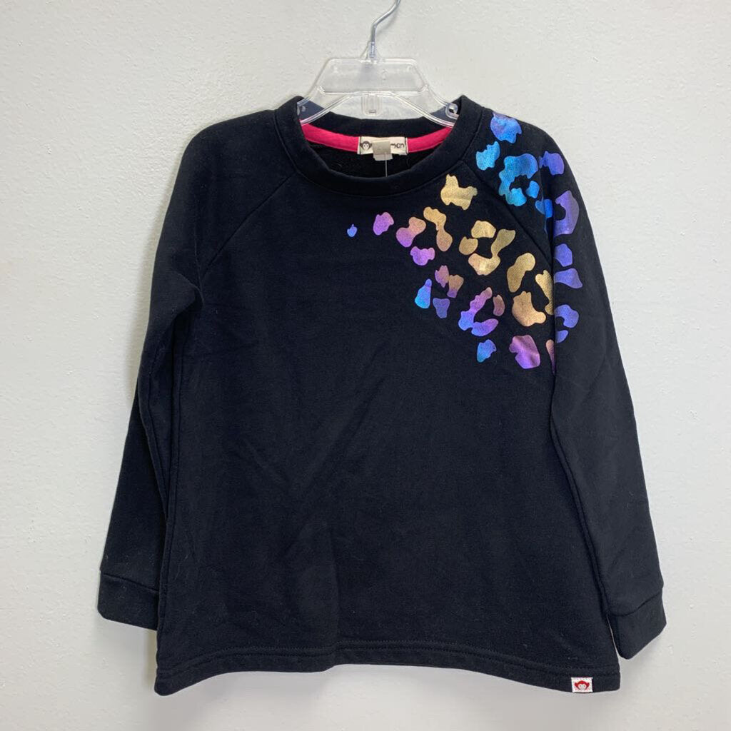 6: Crewneck Sweatshirt - Leopard Print