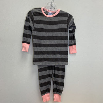 24M: Long John Pajama Set - Striped