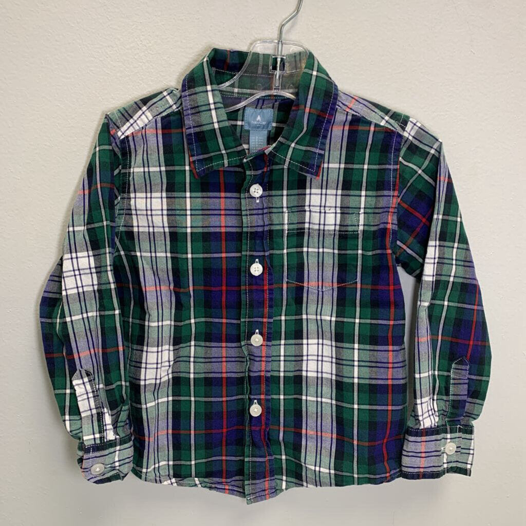 3: Plaid Button Down Shirt