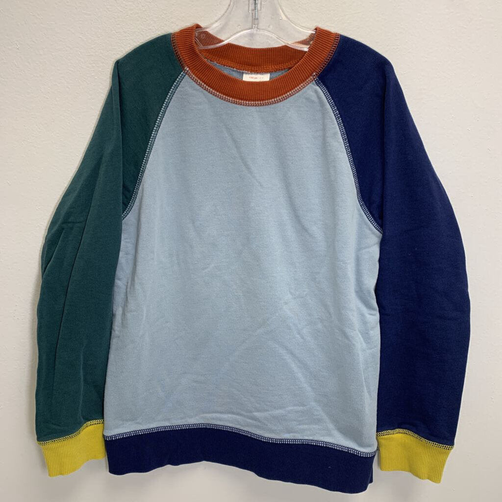 8: Colorblock Crewneck French Terry Sweatshirt