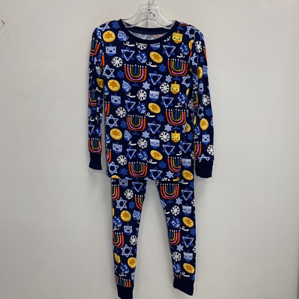 5-6: Long John Pajama Set - Hanukkah