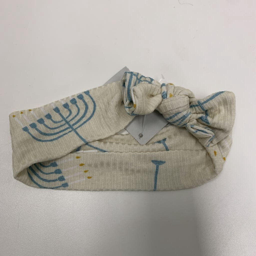 Headband Bow - Menorah